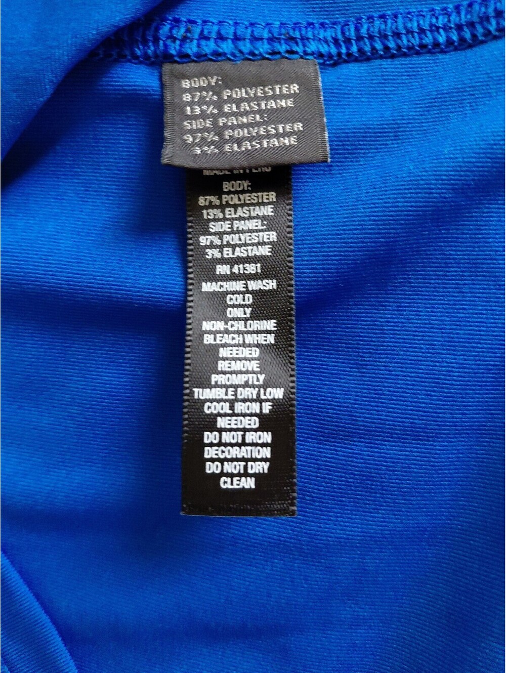 RLX Ralph Lauren Golf Top Sz L Womens Blue Performance Lightweight EUC #749 - Picture 10 of 10